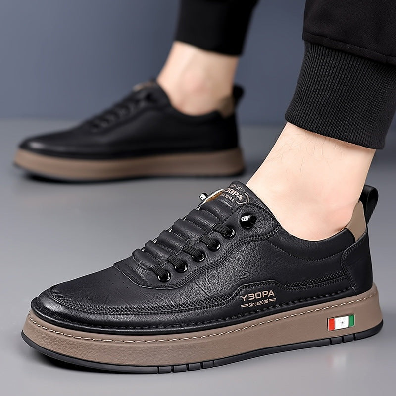 Guillermo Aitor | Zapatillas Casual de Cuero Hombre Suela Acolchada