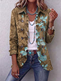 Sara | Chaqueta de Volantes Floral Degradada — imagen 1