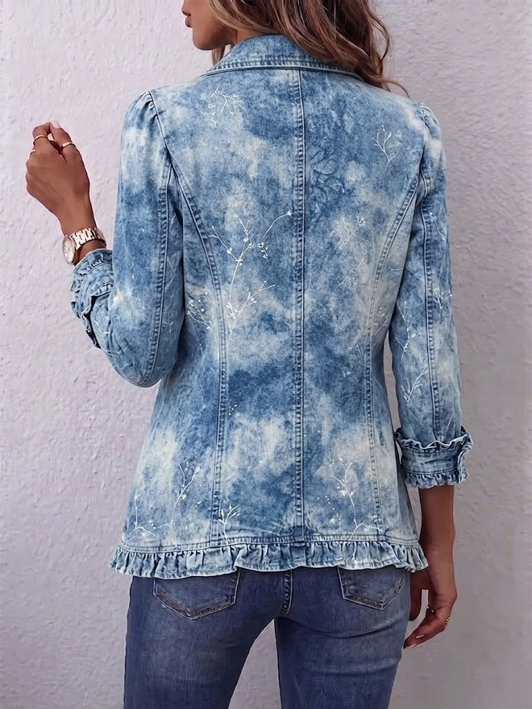 Maia | Chaqueta de Volantes Botánica Degradada — imagen 2