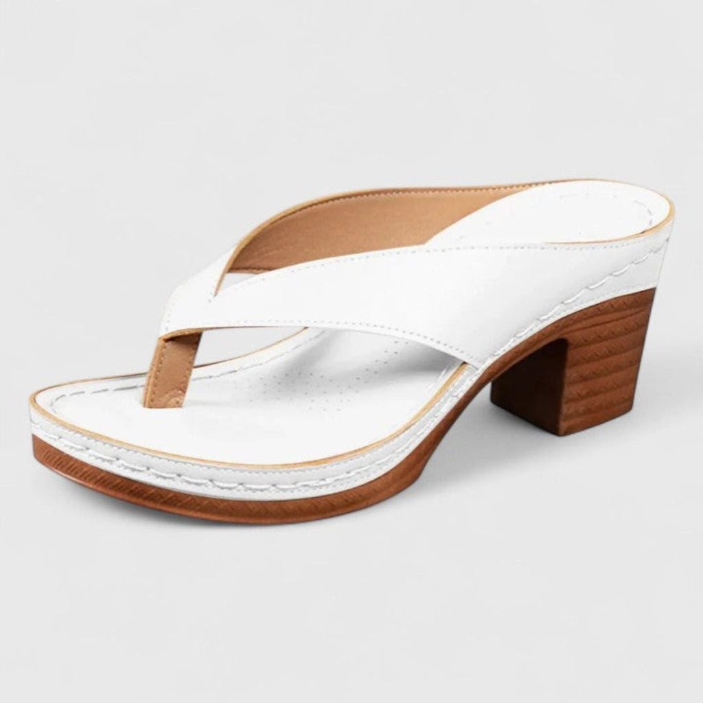 Macarena Adriana | Sandalias de Dedo con Tacón Chunky Mujer