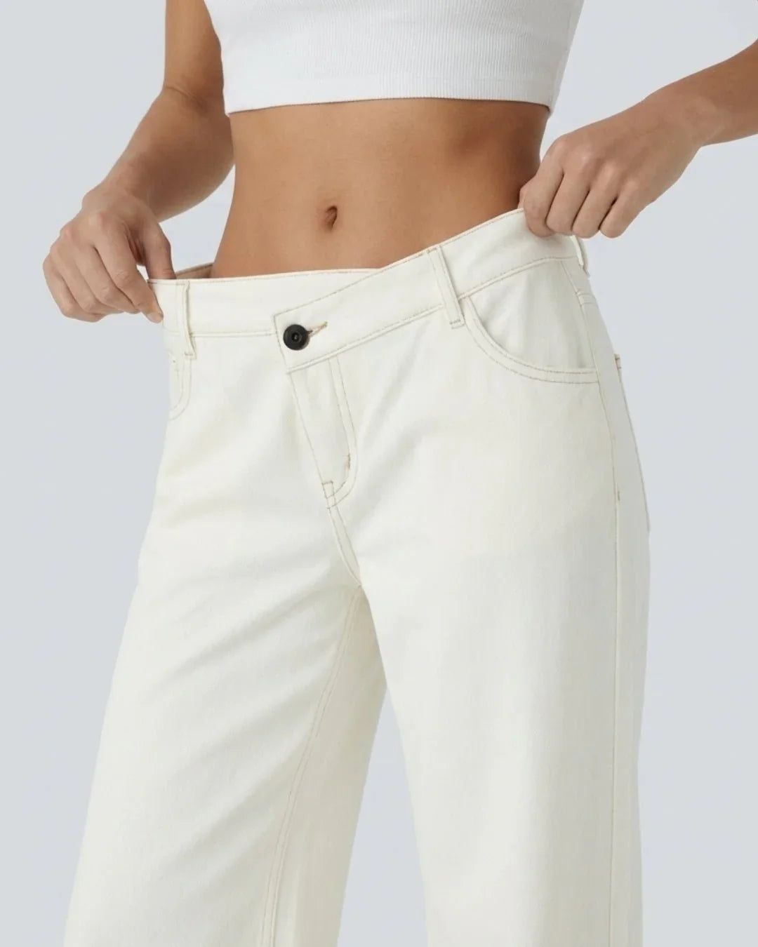 Lola | Jeans Elásticos de Pierna Ancha — imagen 32