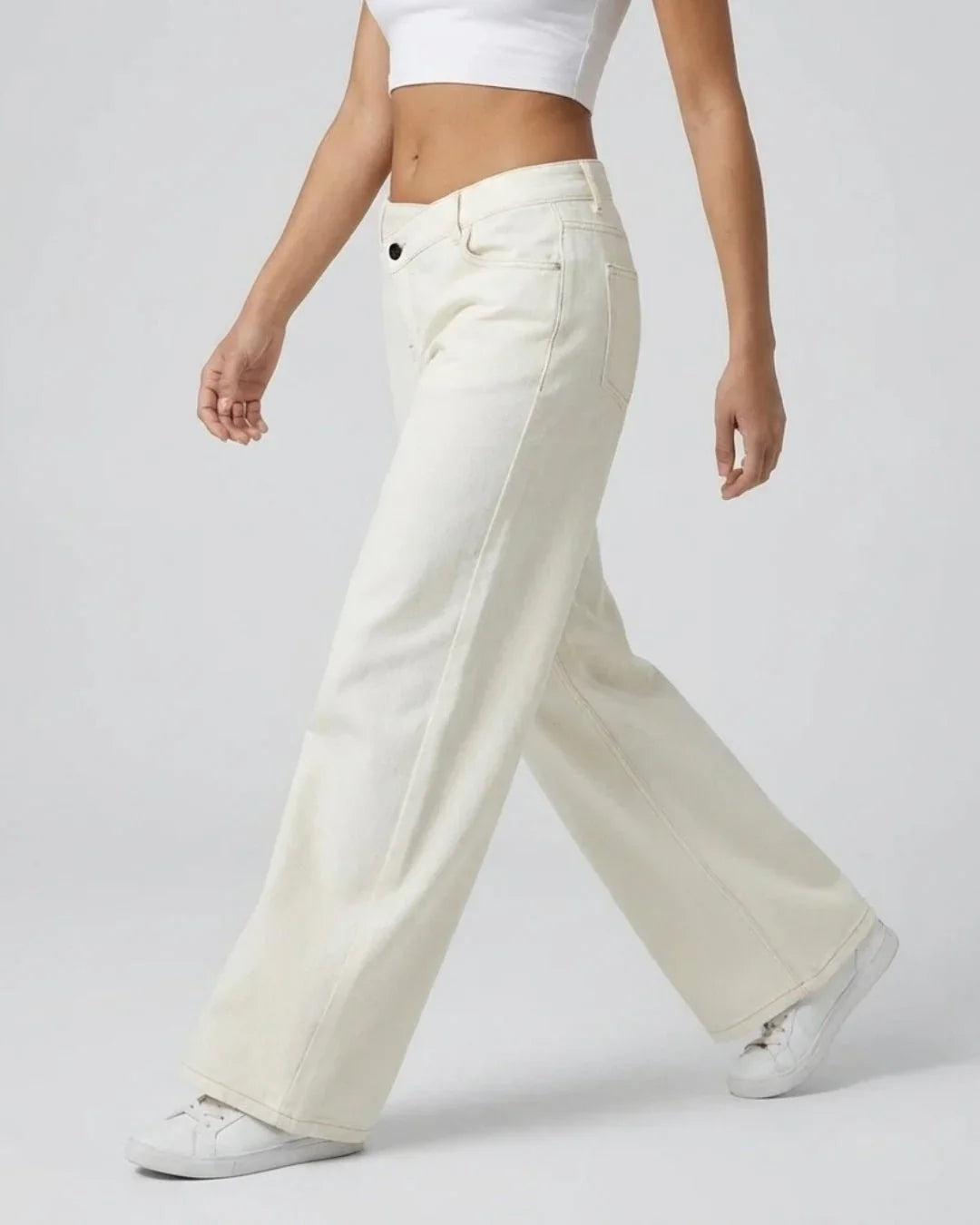 Lola | Jeans Elásticos de Pierna Ancha — imagen 36