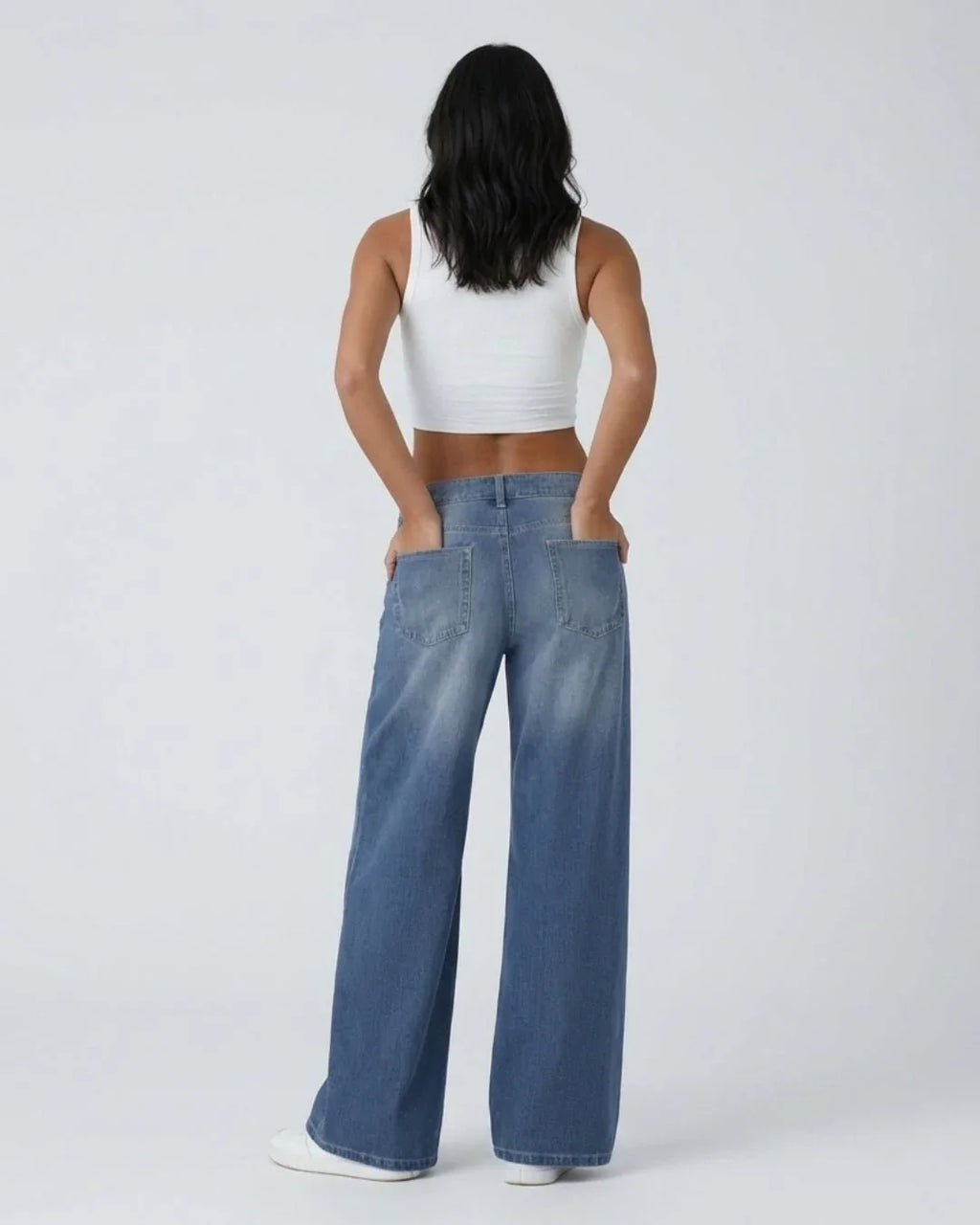 Lola | Jeans Elásticos de Pierna Ancha — imagen 10