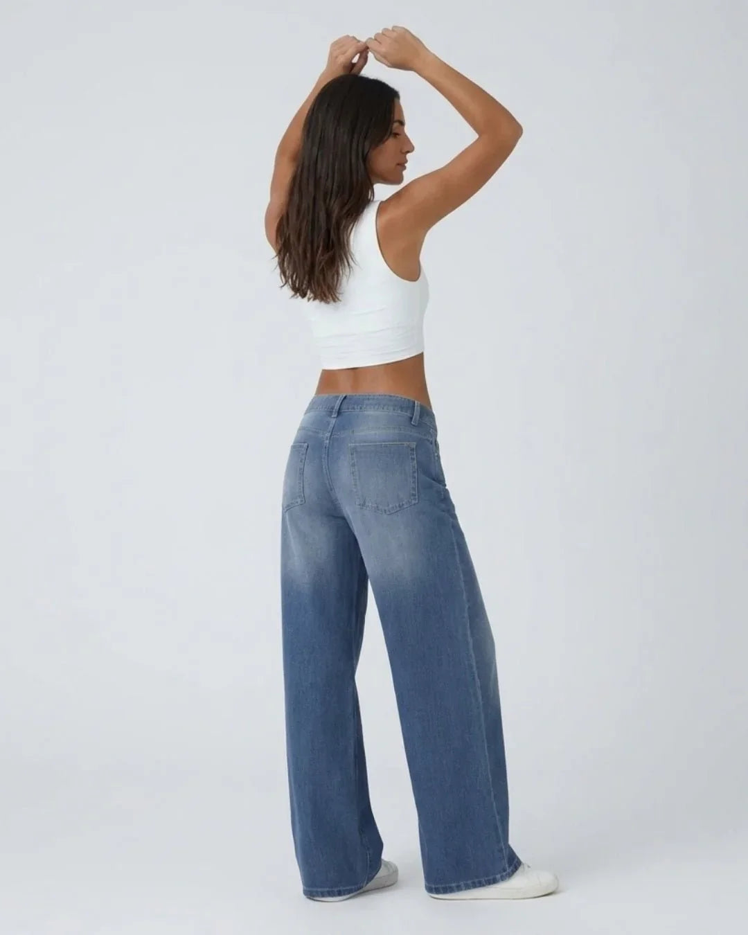 Lola | Jeans Elásticos de Pierna Ancha — imagen 14
