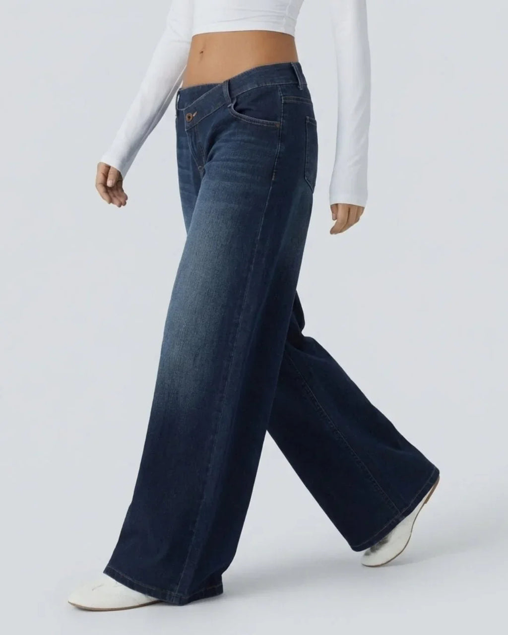 Lola | Jeans Elásticos de Pierna Ancha — imagen 20