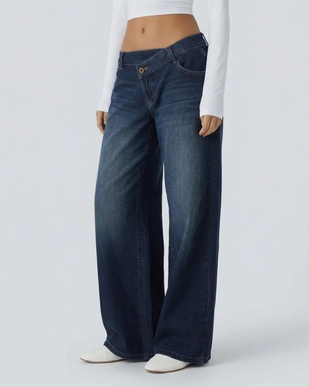 Lola | Jeans Elásticos de Pierna Ancha — imagen 22