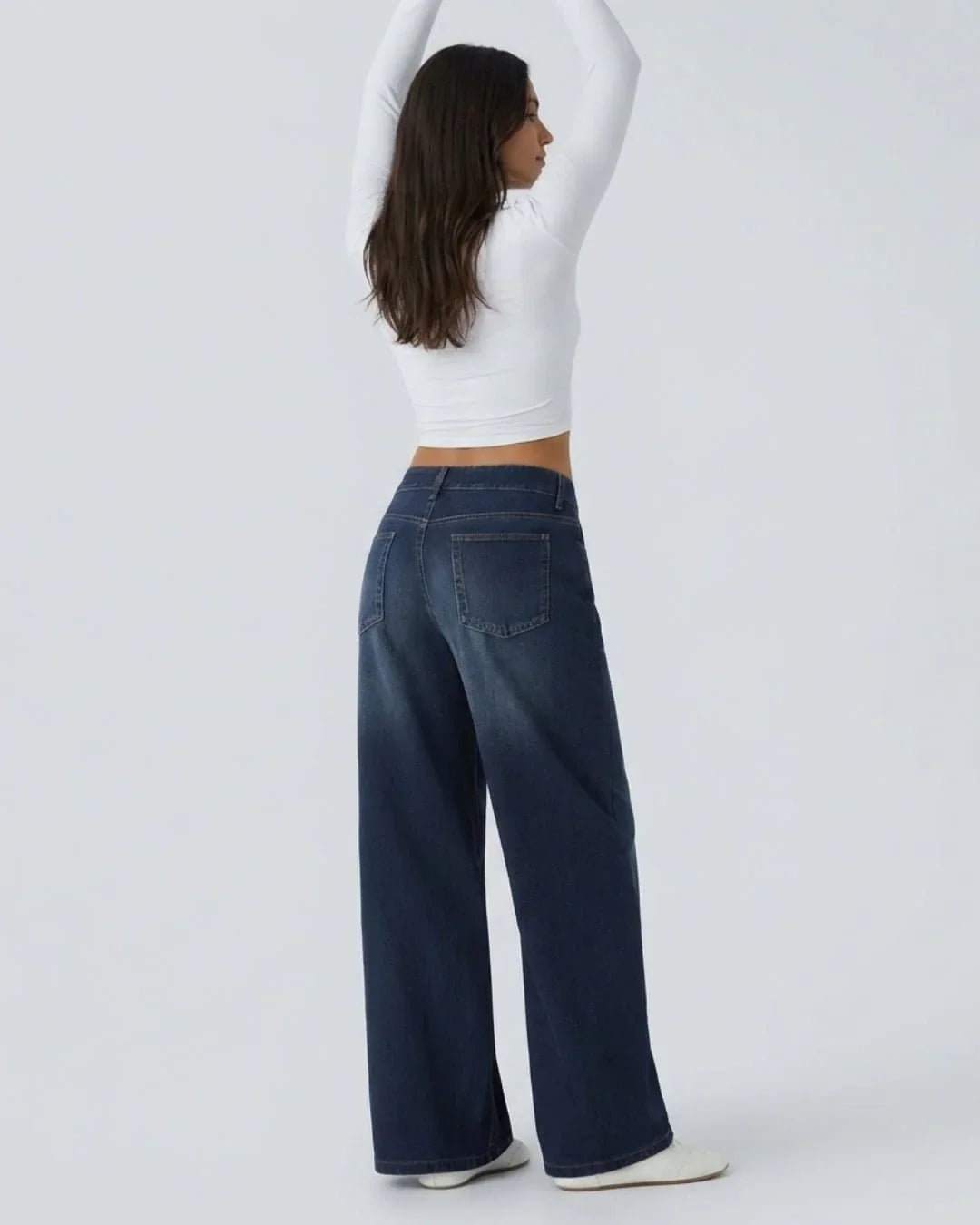 Lola | Jeans Elásticos de Pierna Ancha — imagen 21