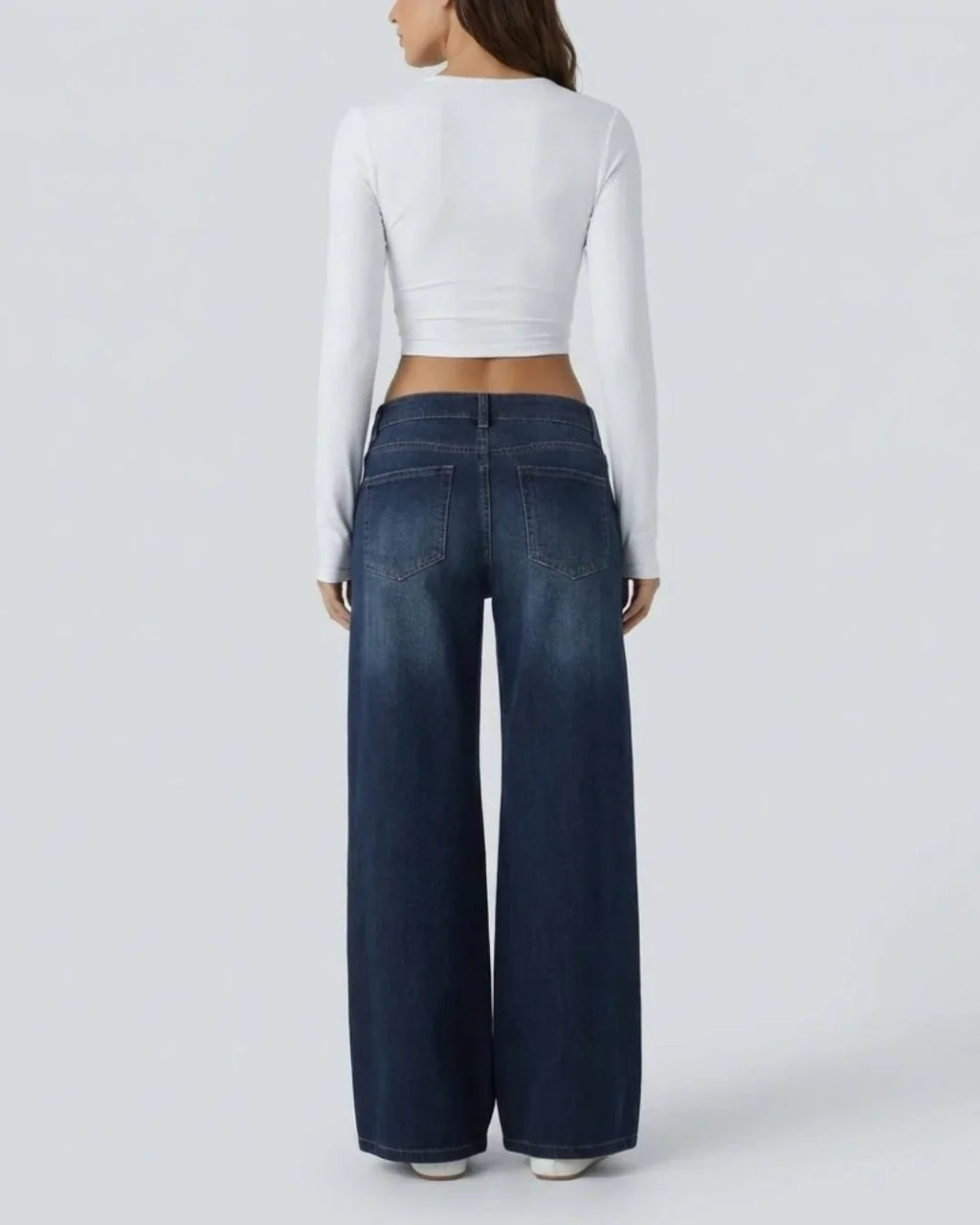 Lola | Jeans Elásticos de Pierna Ancha — imagen 17