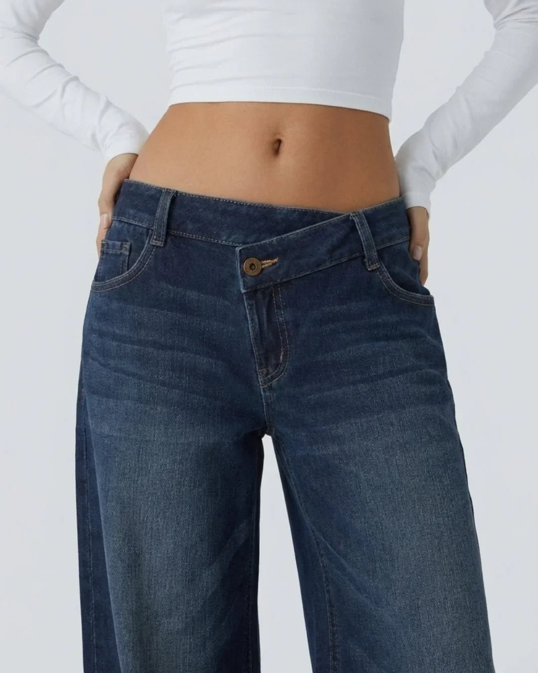 Lola | Jeans Elásticos de Pierna Ancha — imagen 18