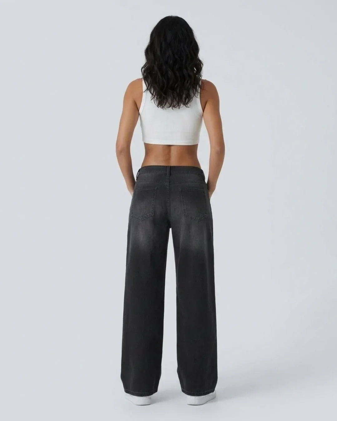 Lola | Jeans Elásticos de Pierna Ancha — imagen 24