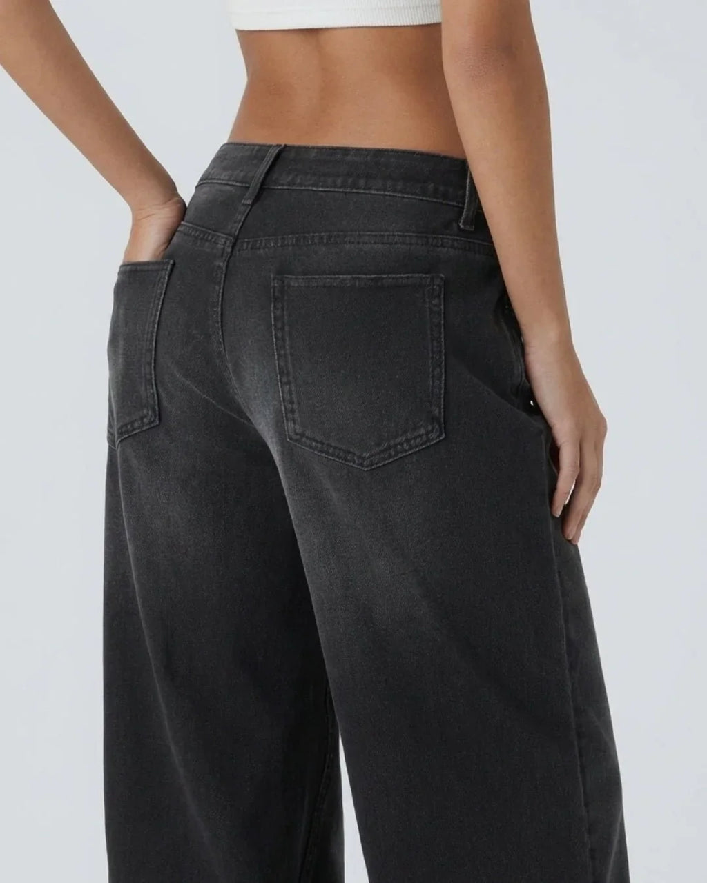 Lola | Jeans Elásticos de Pierna Ancha — imagen 26