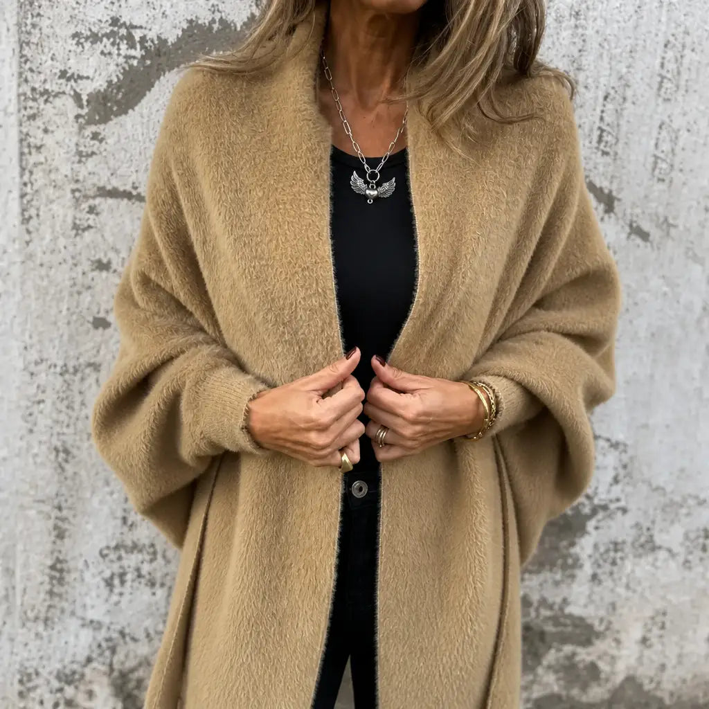 Eider | Abrigo de Paño con Cuello Chal — imagen 5