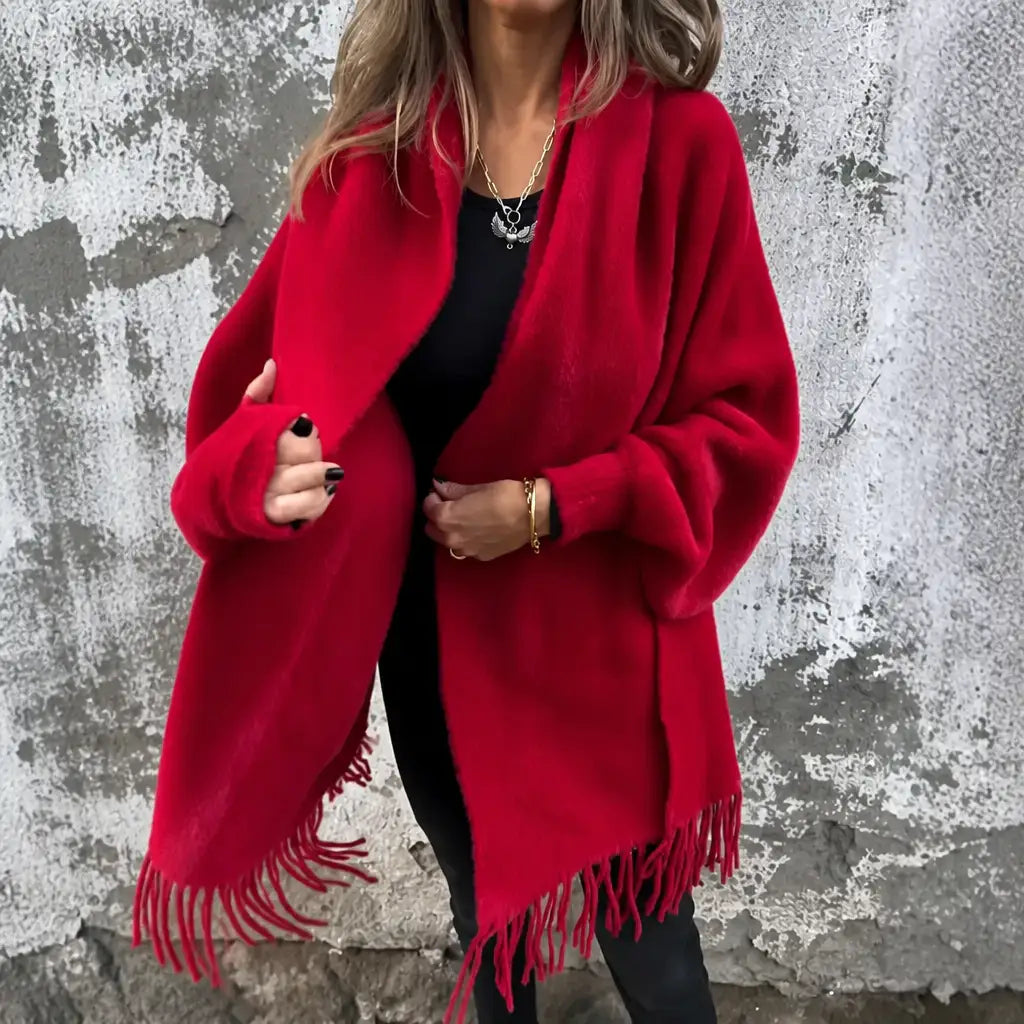 Eider | Abrigo de Paño con Cuello Chal — imagen 1